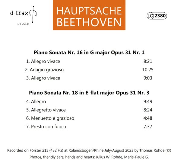 Alle fünf "Hauptsache Beethoven" CDs – Bild 7