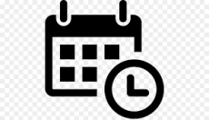 Kalender und Uhr Symbol Kalender und Uhr Symbol